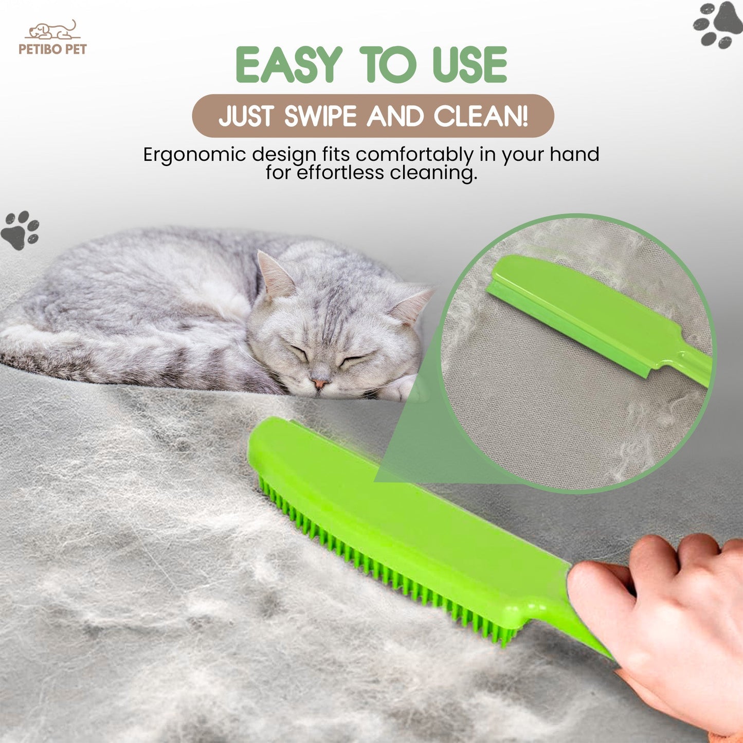 Pet | Rubber Broom
