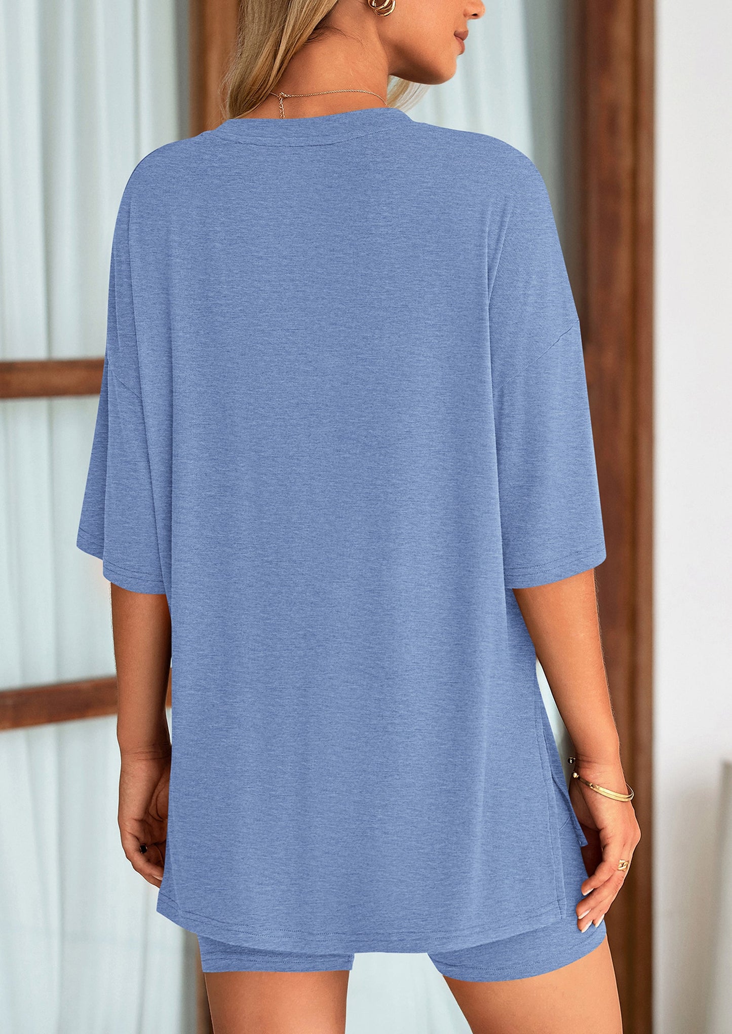 Summer Casual Top & Shorts 2-Piece Set