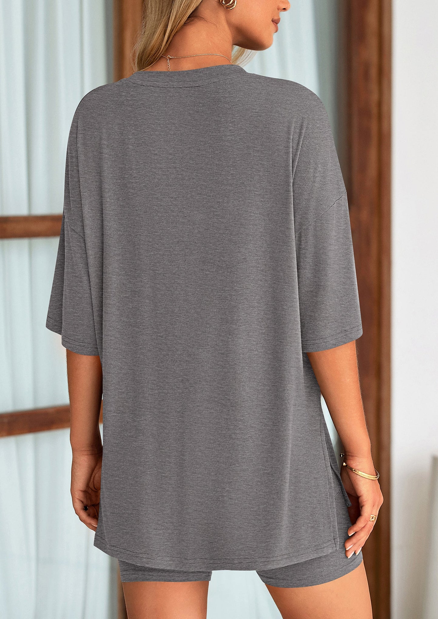 Summer Casual Top & Shorts 2-Piece Set