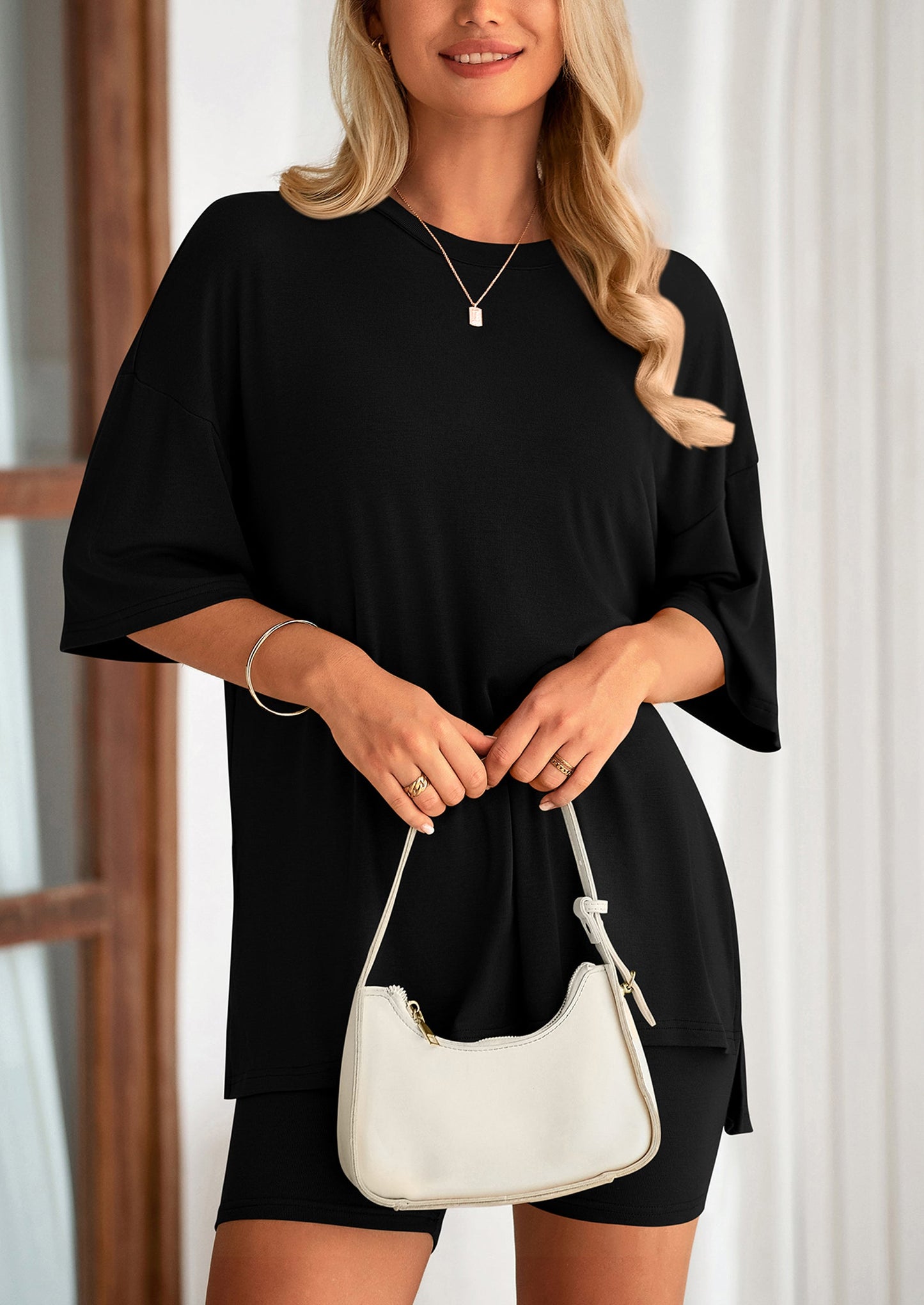 Summer Casual Top & Shorts 2-Piece Set
