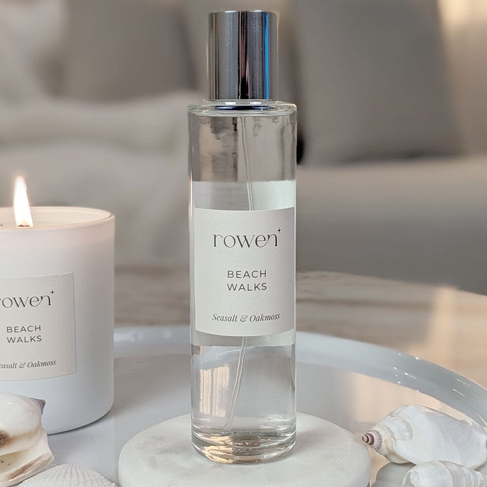 Beach Walks Silver Scented Room Spray - Sea Salt & Oakmoss 110ml