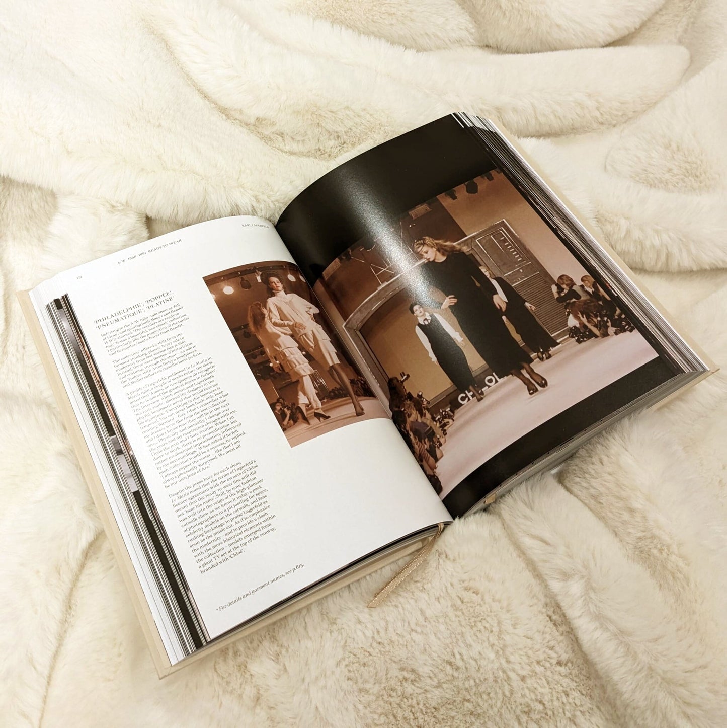 Chloe Neutral Catwalk Hardback Coffee Table Book