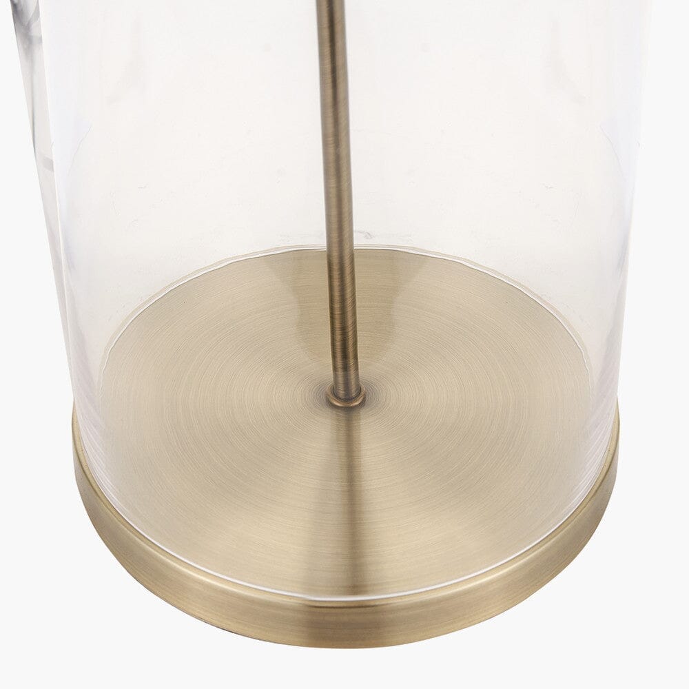 In Stock - Adella Large Antique Brass & Gold Table Lamp
