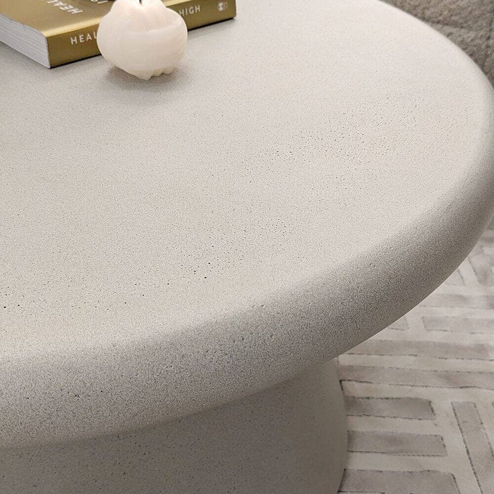In Stock - Tuscany Stone Round Coffee Table