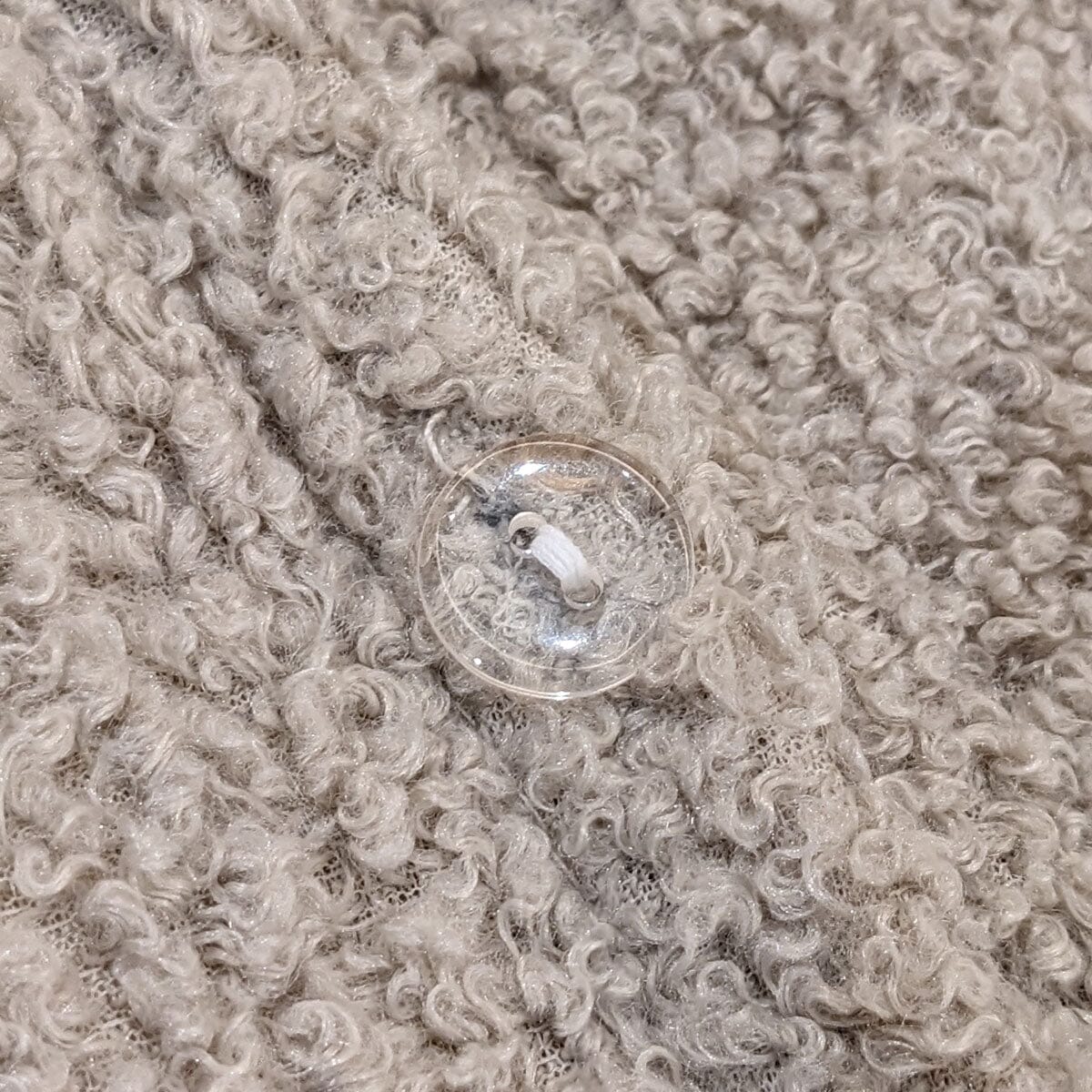 Keoni Greige Boucle Duvet Cover Set