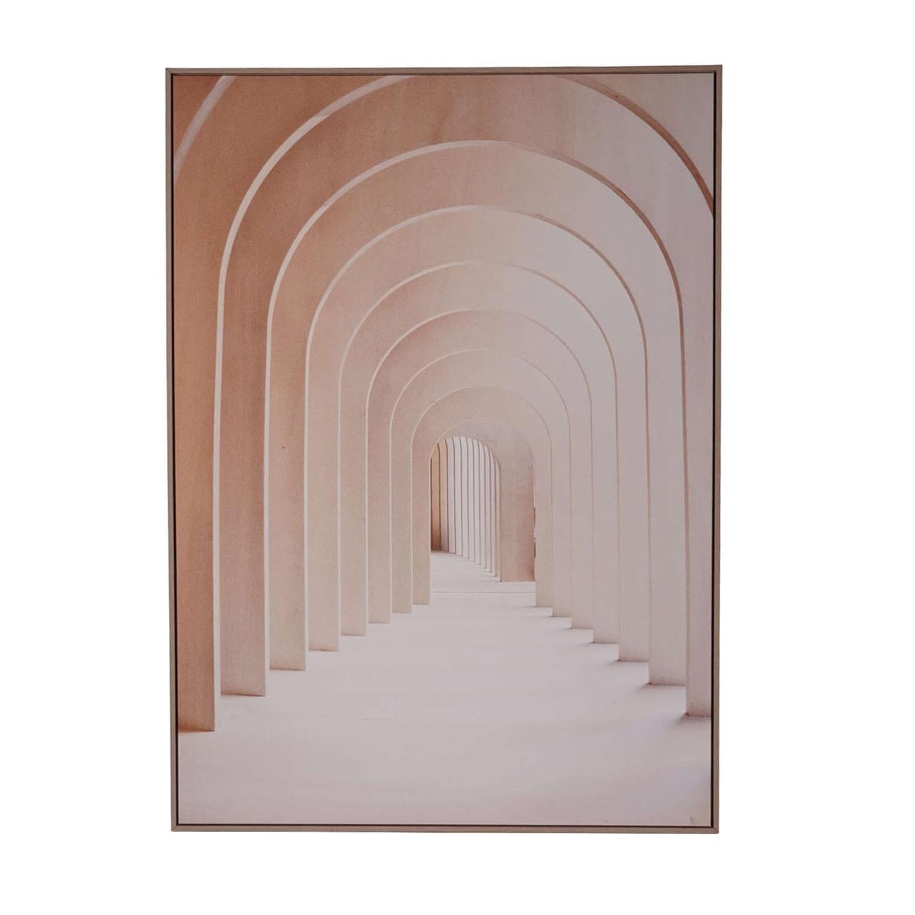 Utopia Large Arched Print Framed Canvas Wall Art