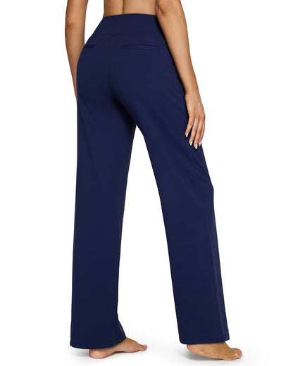 Loose High-Waist Business Casual Pants