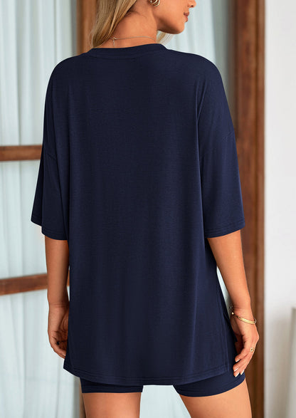 Summer Casual Top & Shorts 2-Piece Set
