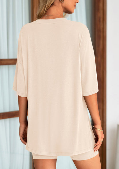 Summer Casual Top & Shorts 2-Piece Set