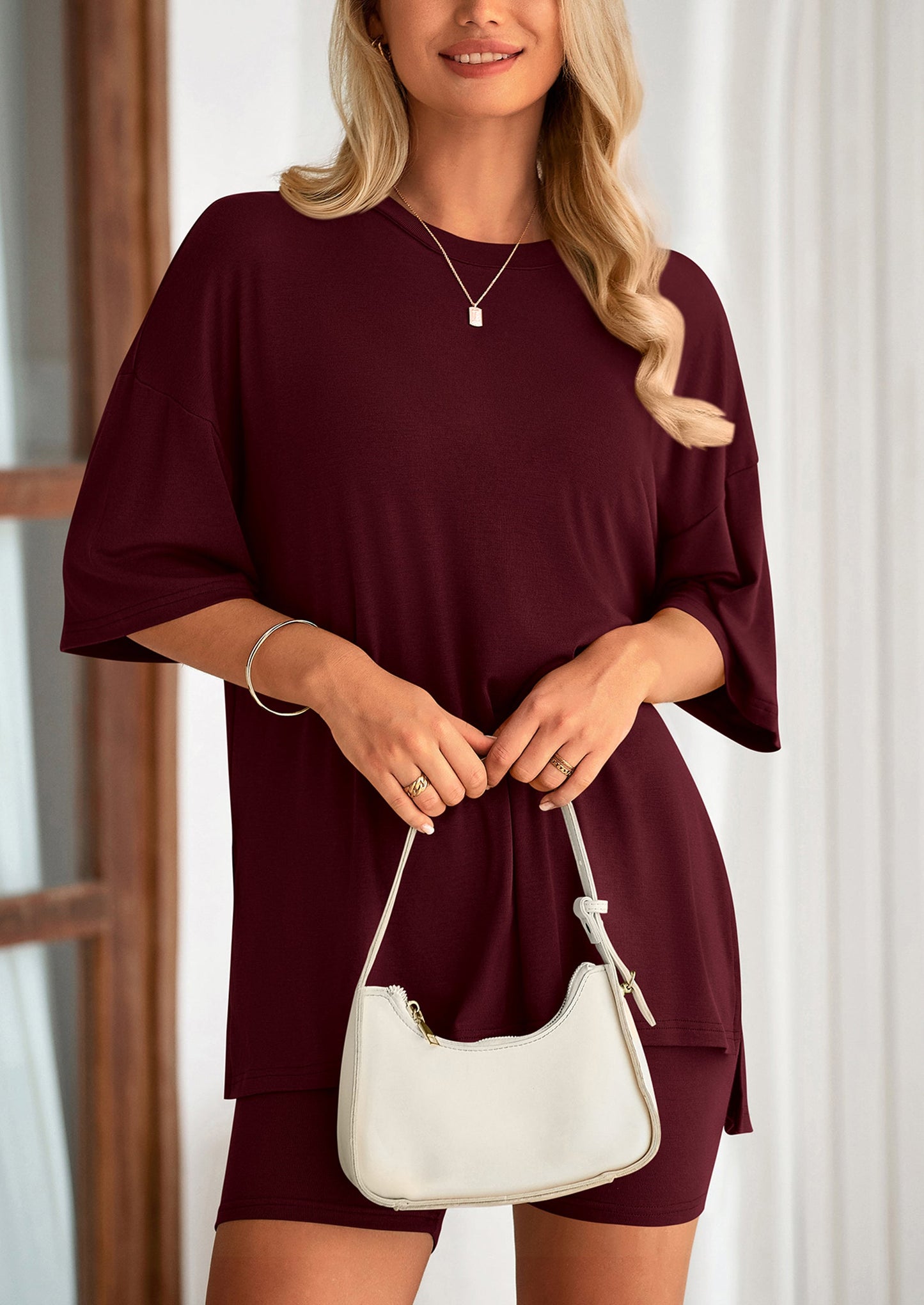 Summer Casual Top & Shorts 2-Piece Set