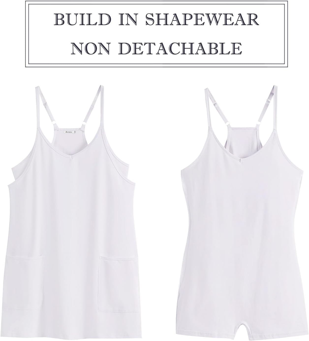 Summer Mini Romper w/ Built in Shorts