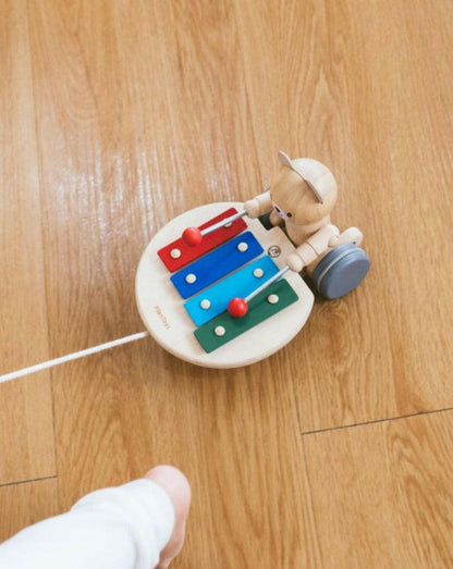 Pull Along Musical Bear