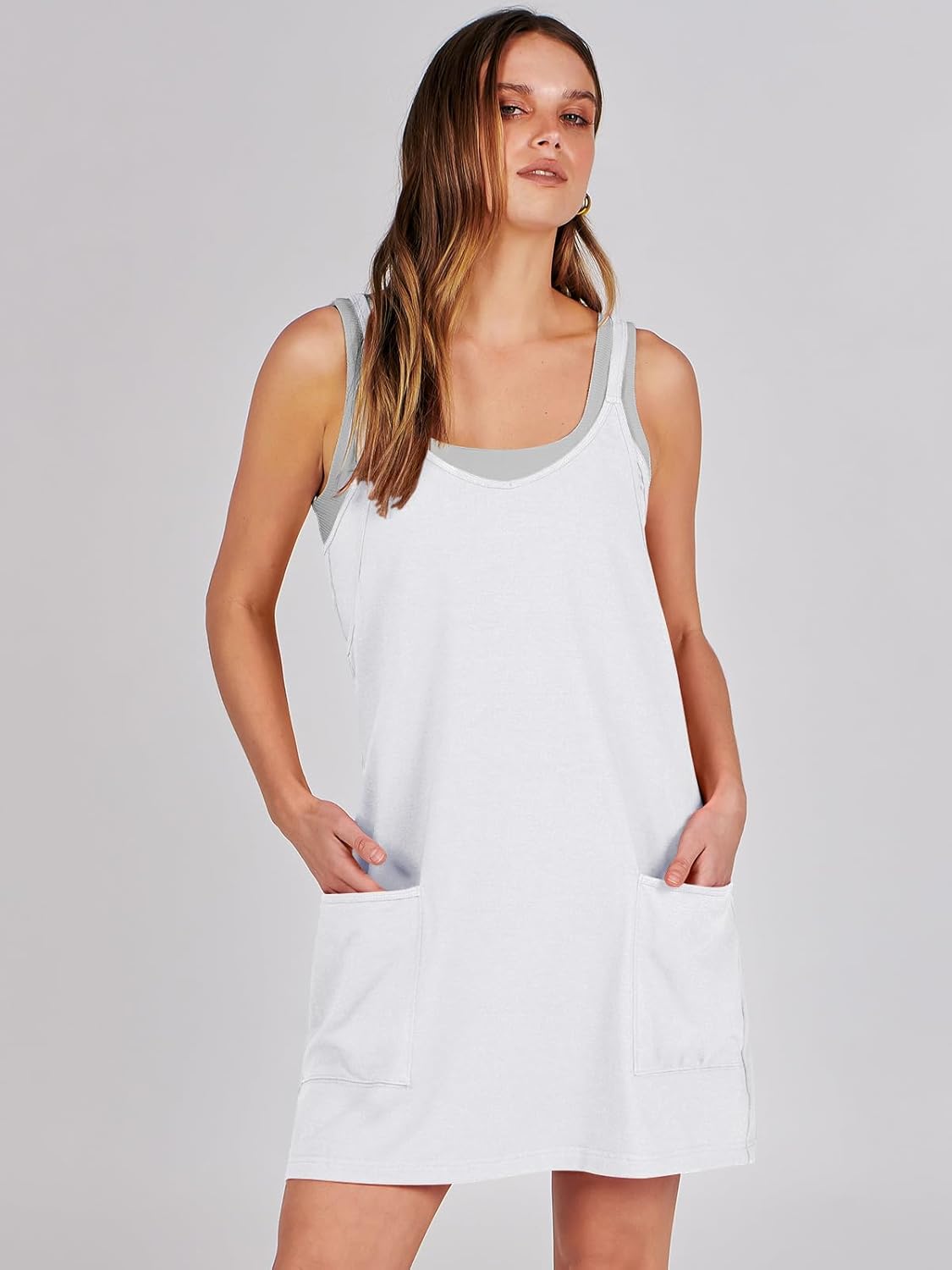 Summer Mini Romper w/ Built in Shorts
