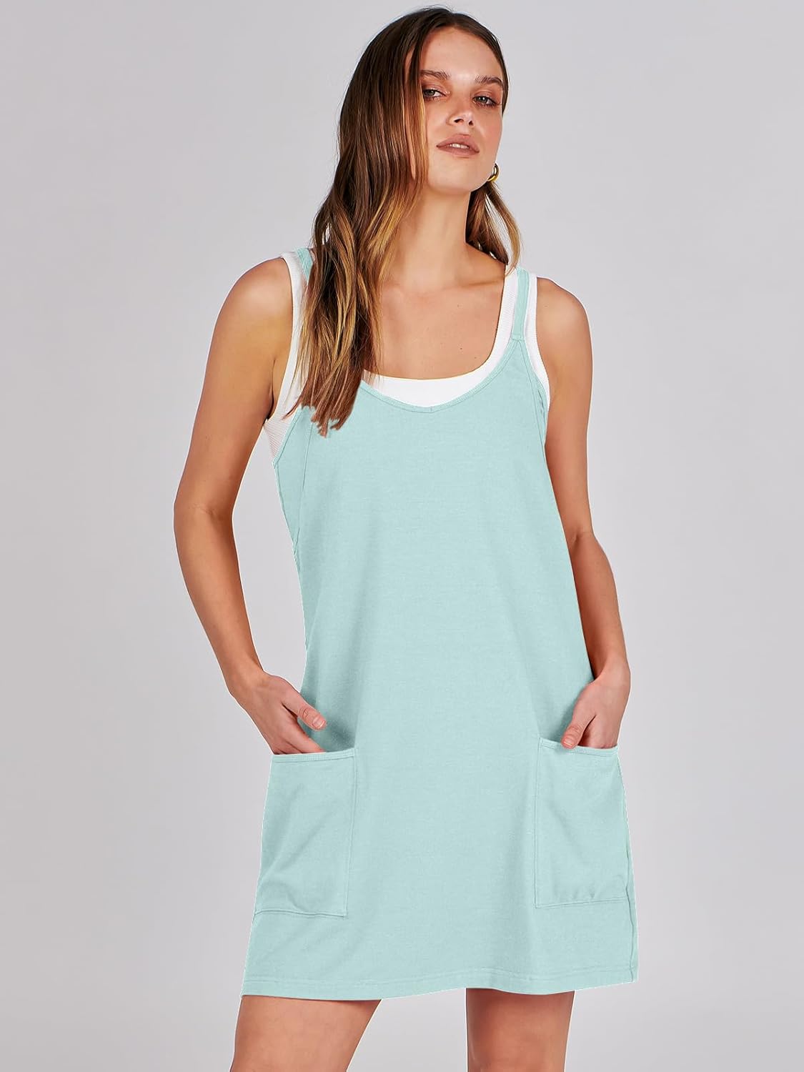 Summer Mini Romper w/ Built in Shorts