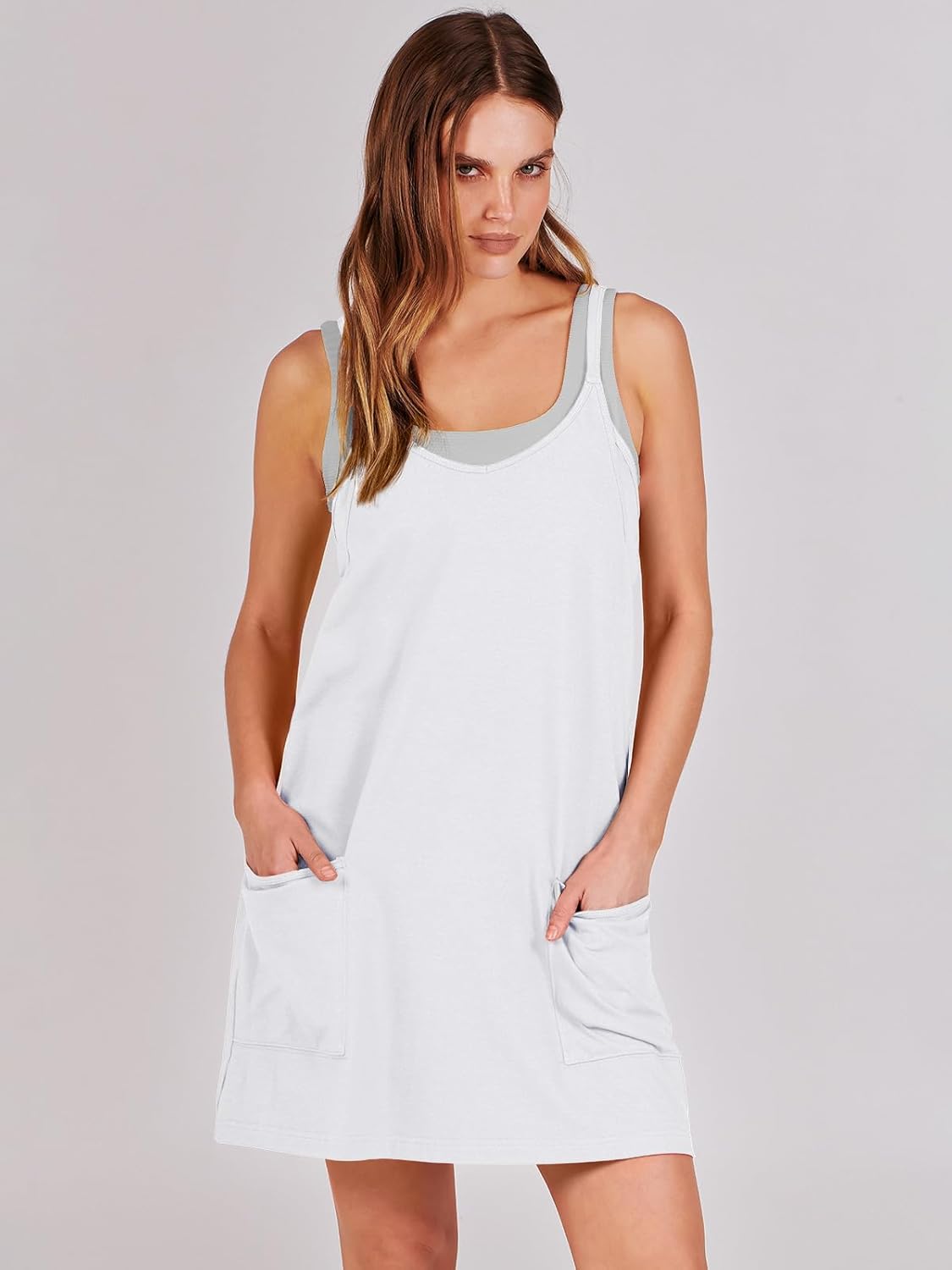 Summer Mini Romper w/ Built in Shorts