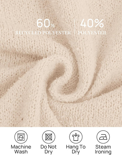 Women's Sleeveless Sweater Lounge Set