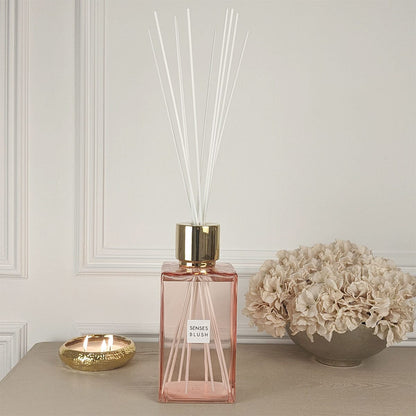 Blush Rose Scented Pink & Gold XL Reed Diffuser - 2200ml