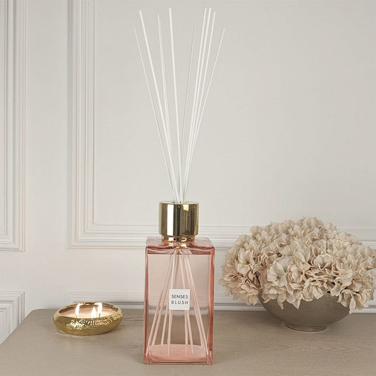 Blush Rose Scented Pink & Gold XL Reed Diffuser - 2200ml