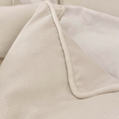 Capri Natural Linen Cushion - 50x50cm