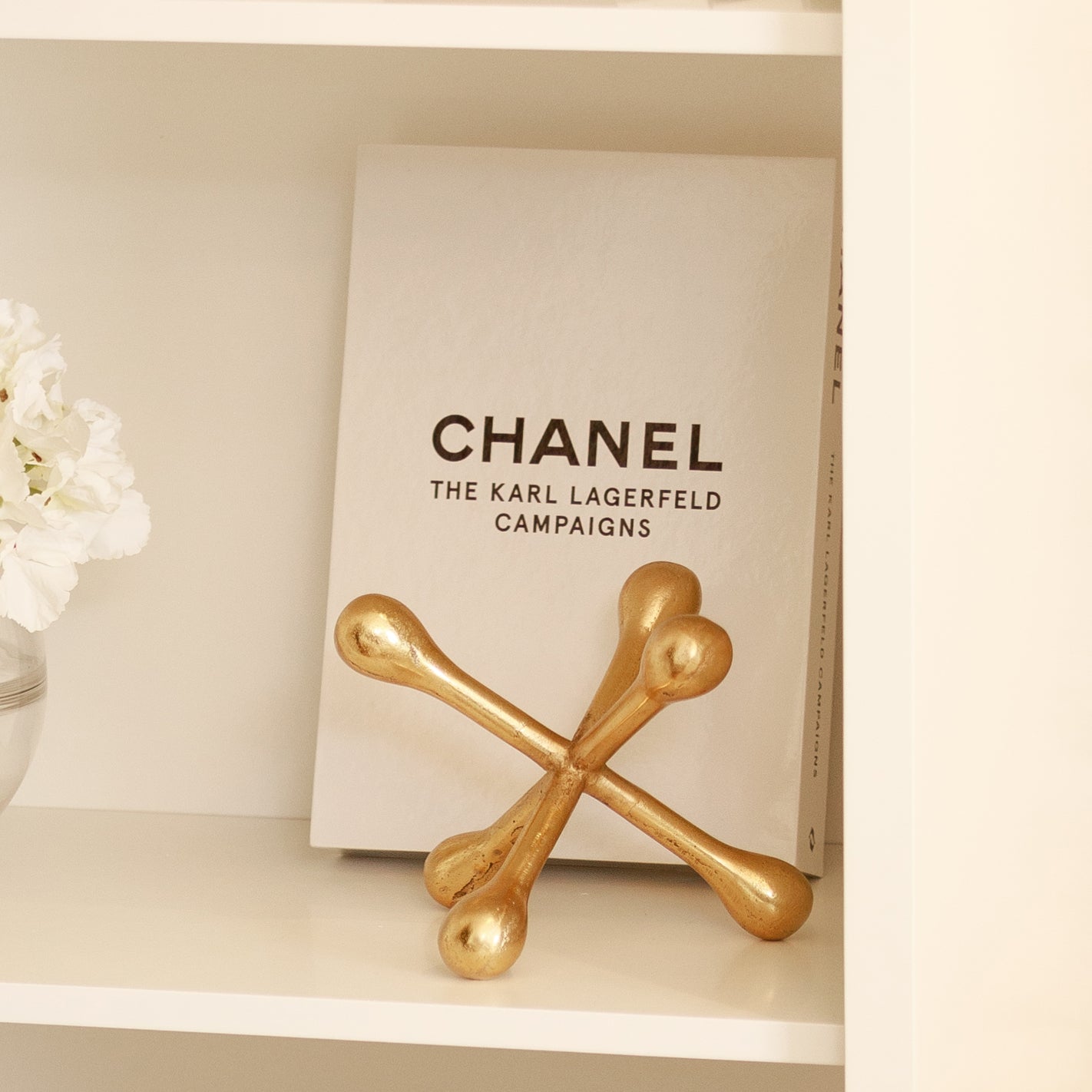 Chanel Boxed Black Fabric Book