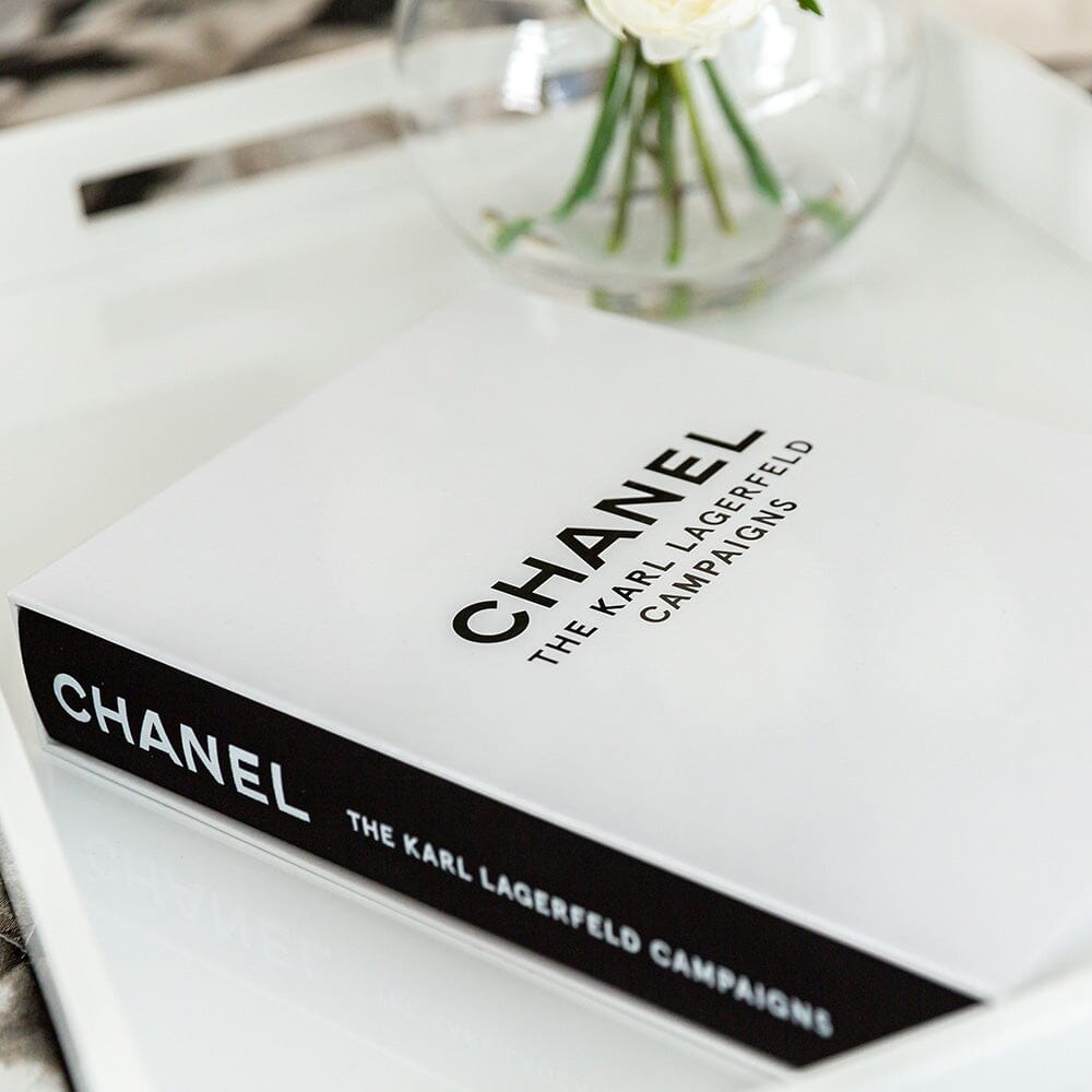 Chanel Boxed Black Fabric Book