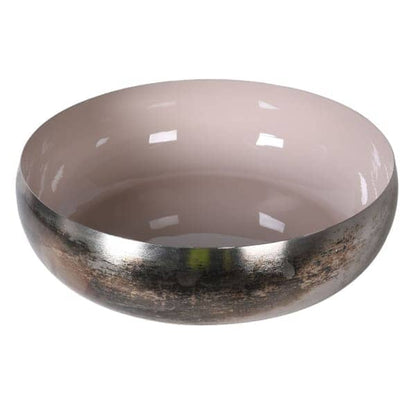 Cindy Bronze & Nude Decorative Bowl