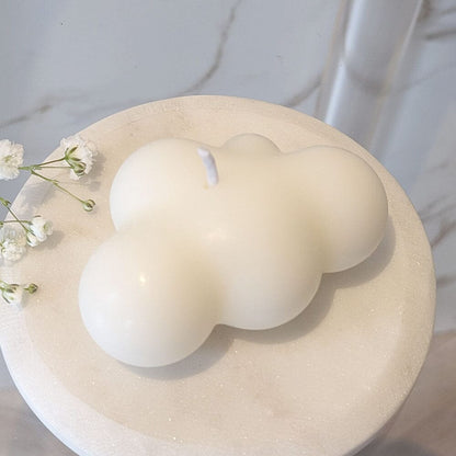 Cloud Mini Cream Decorative Candle