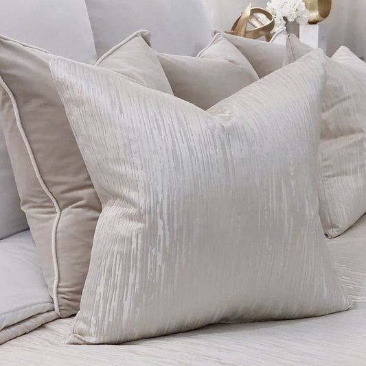 Colby Champagne Cushion - 50 x 50cm