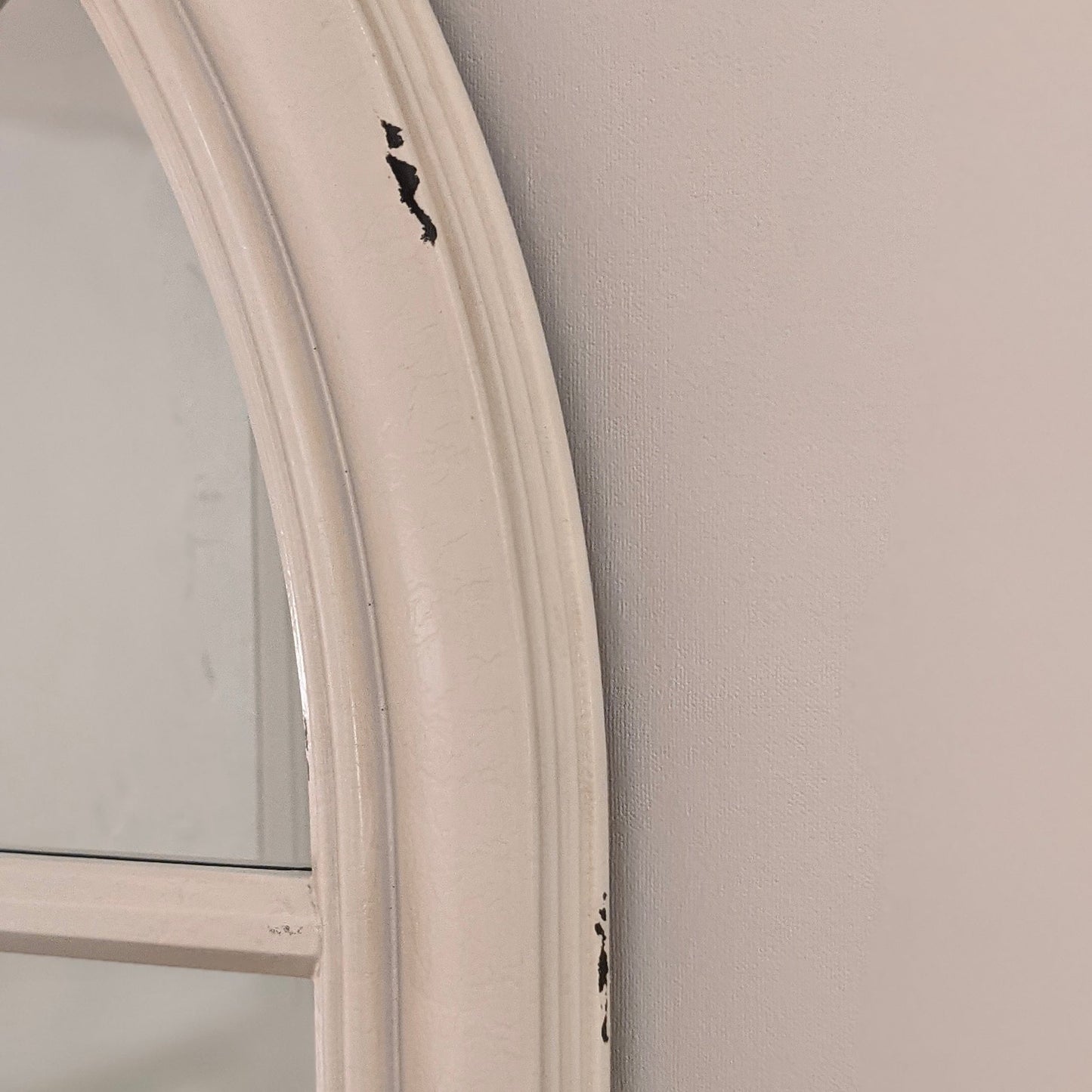Collingwood White Window Mirror
