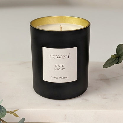 Date Night Black & Gold Scented Candle - Truffle D'orient