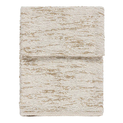Escape Natural Textured Cream & Beige Throw