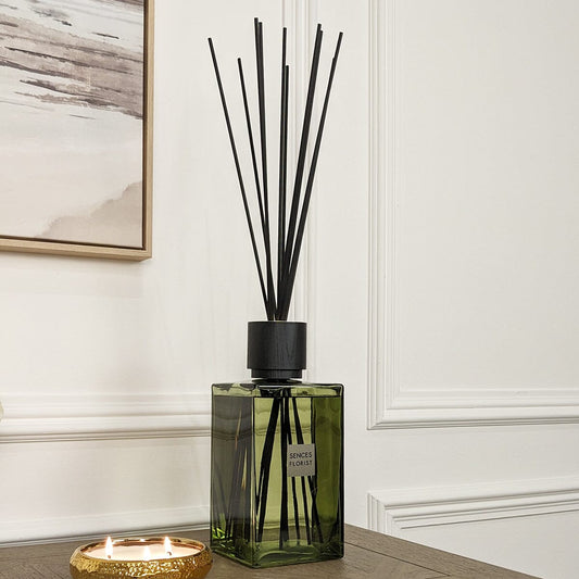 Florist XL Green Glass Reed Diffuser - 2200ml