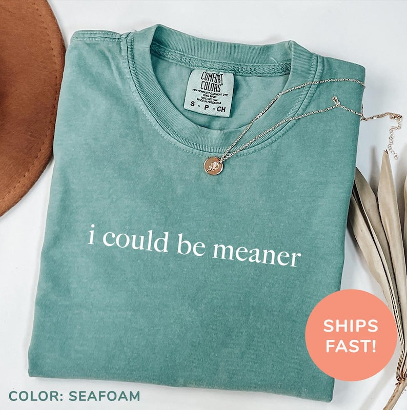 I Could Be Meaner Shirt