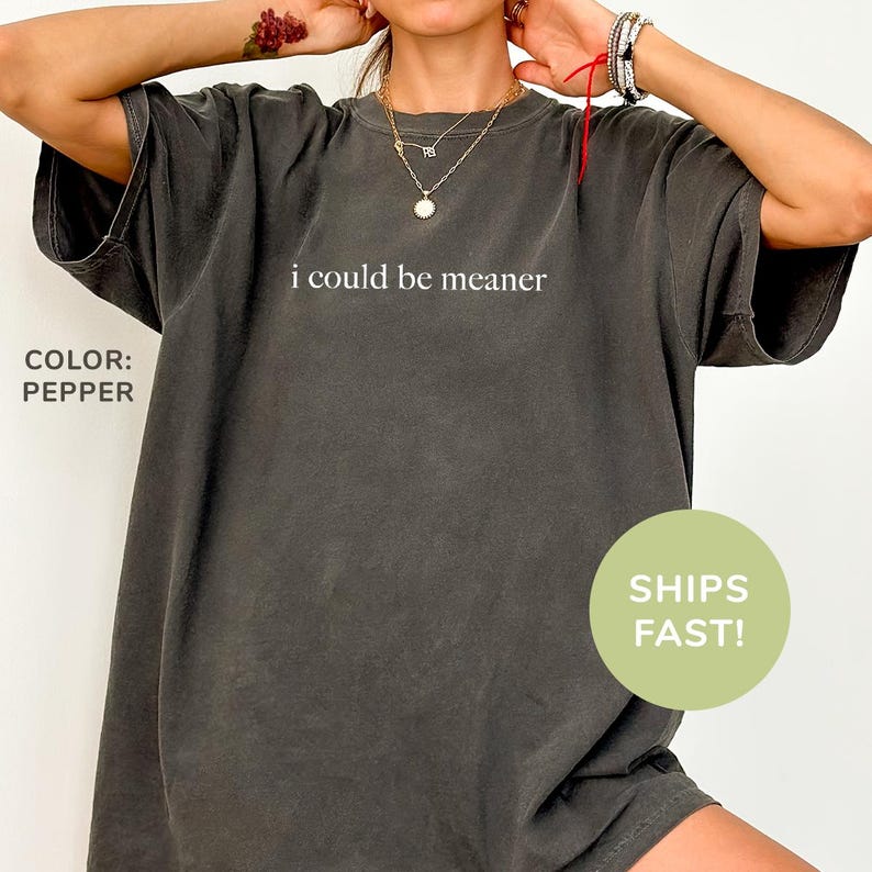 I Could Be Meaner Shirt