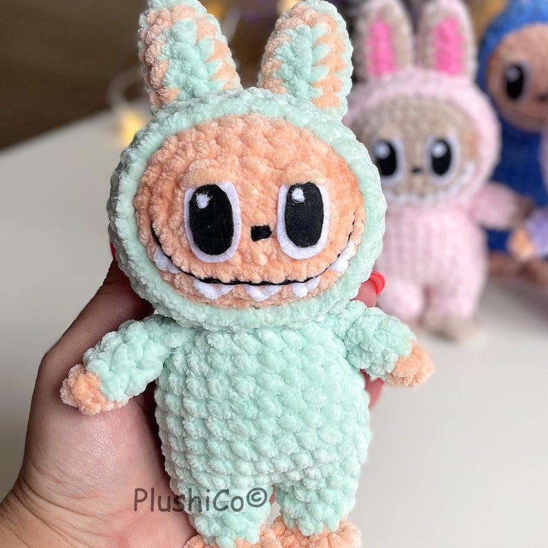 Smiling Bunny CROCHET PATTERN