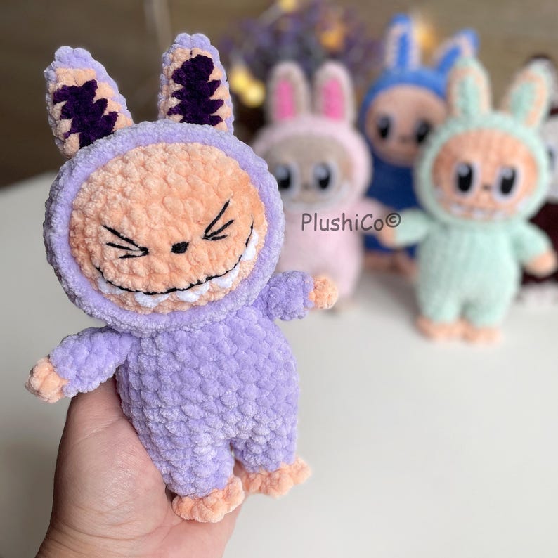 Smiling Bunny CROCHET PATTERN
