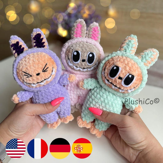 Smiling Bunny CROCHET PATTERN