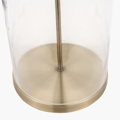 In Stock - Adella Large Antique Brass & Gold Table Lamp
