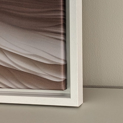 In Stock - Aquaria Heavenly Feather Neural Framed Wall Art - Set of 3 - 60 x 80cm