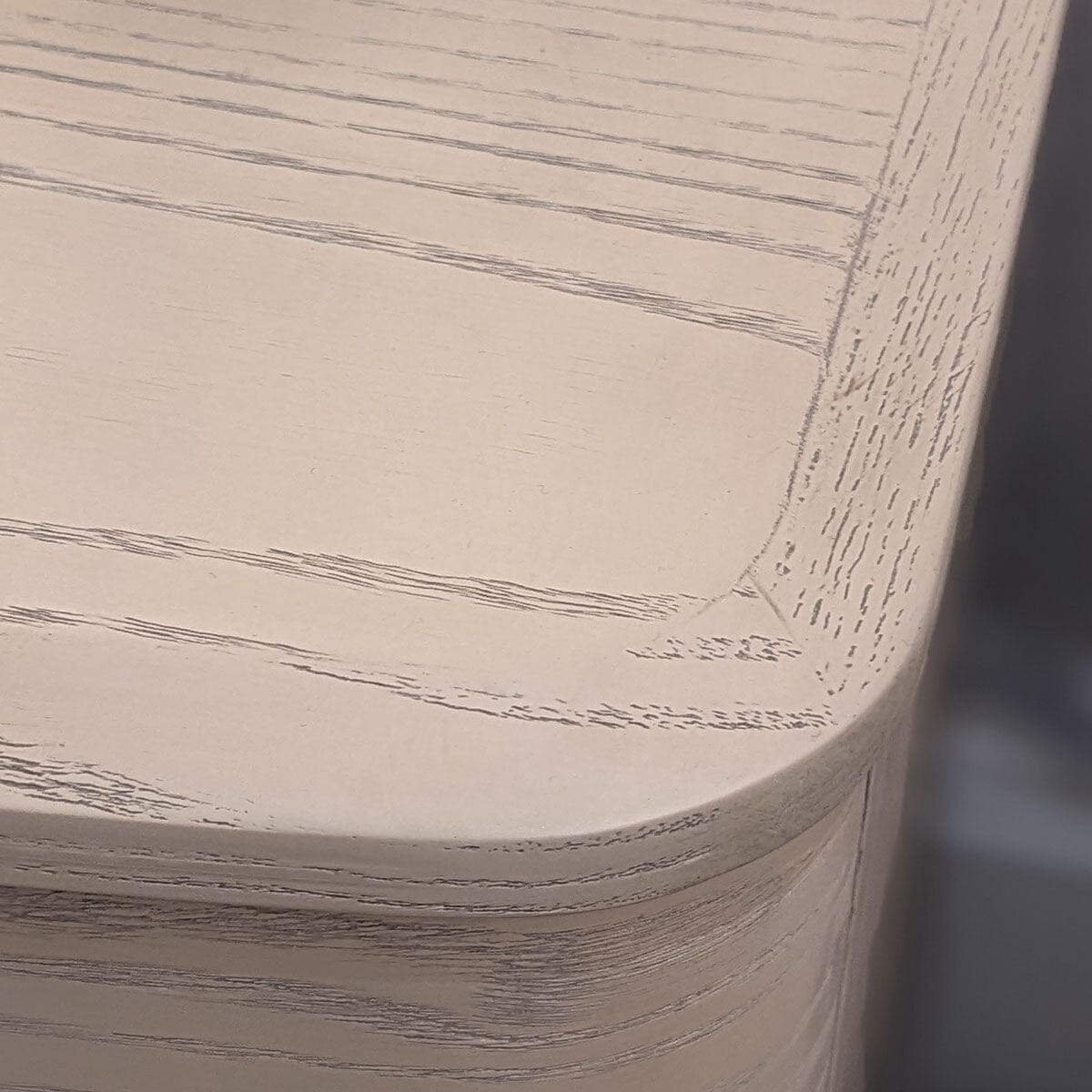 In Stock - Dahlia Lightwash Wood 2 Drawer Bedside Table