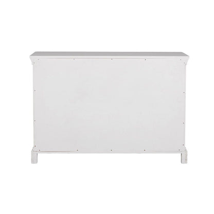In Stock - Louvre White Wooden 7 Drawer Chest