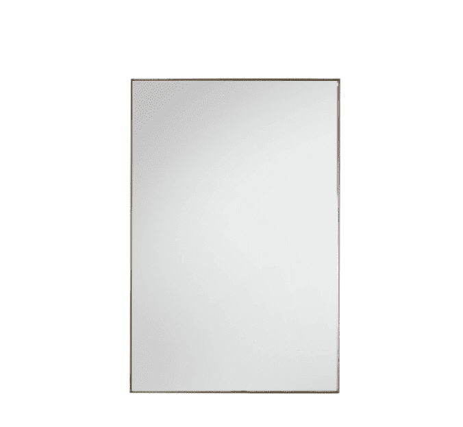 In Stock - Maylee Medium Rectangular Bronze Mirror
