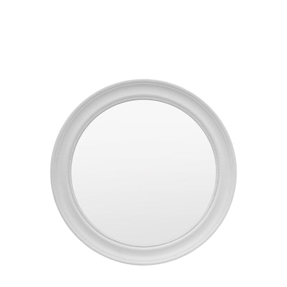 In Stock - Newark Grey Round Wall Mirror