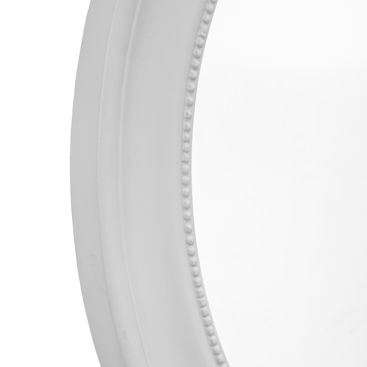 In Stock - Newark Grey Round Wall Mirror