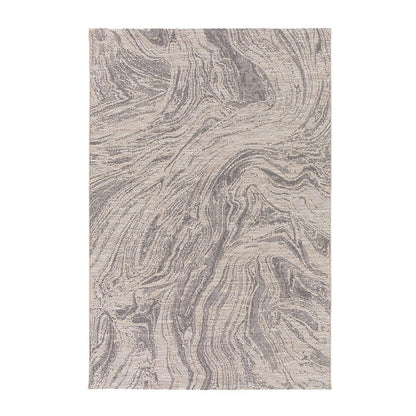 In Stock - Twilight Marble Grey & Cream Indoor / Outdoor Rug - 200x290cm