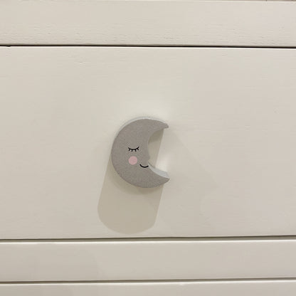 Kojo Grey Moon Drawer Knob