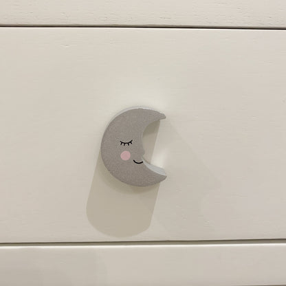 Kojo Grey Moon Drawer Knob