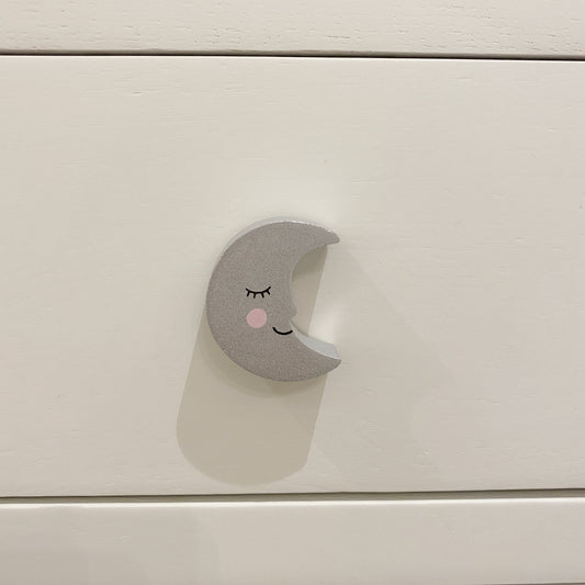 Kojo Grey Moon Drawer Knob