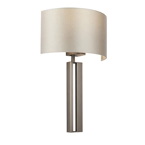 In Stock - Oralie Matte Brass Large Wall Light - Mink Shade