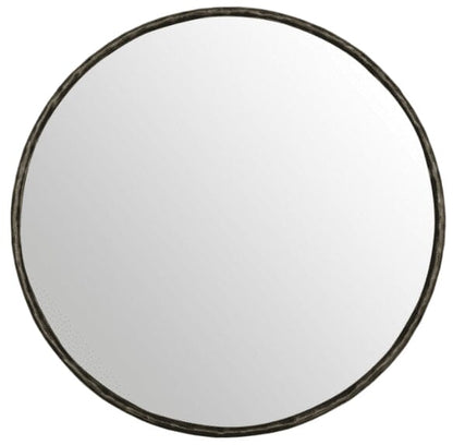 Raya Bronze Circular Mirror
